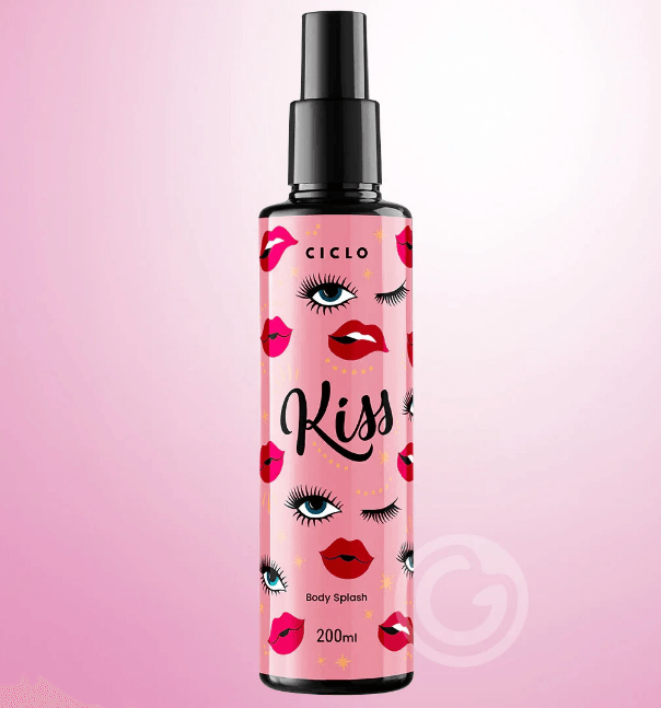 Kiss Body Splash 200ml Perfume Feminino Ciclo Cosméticos